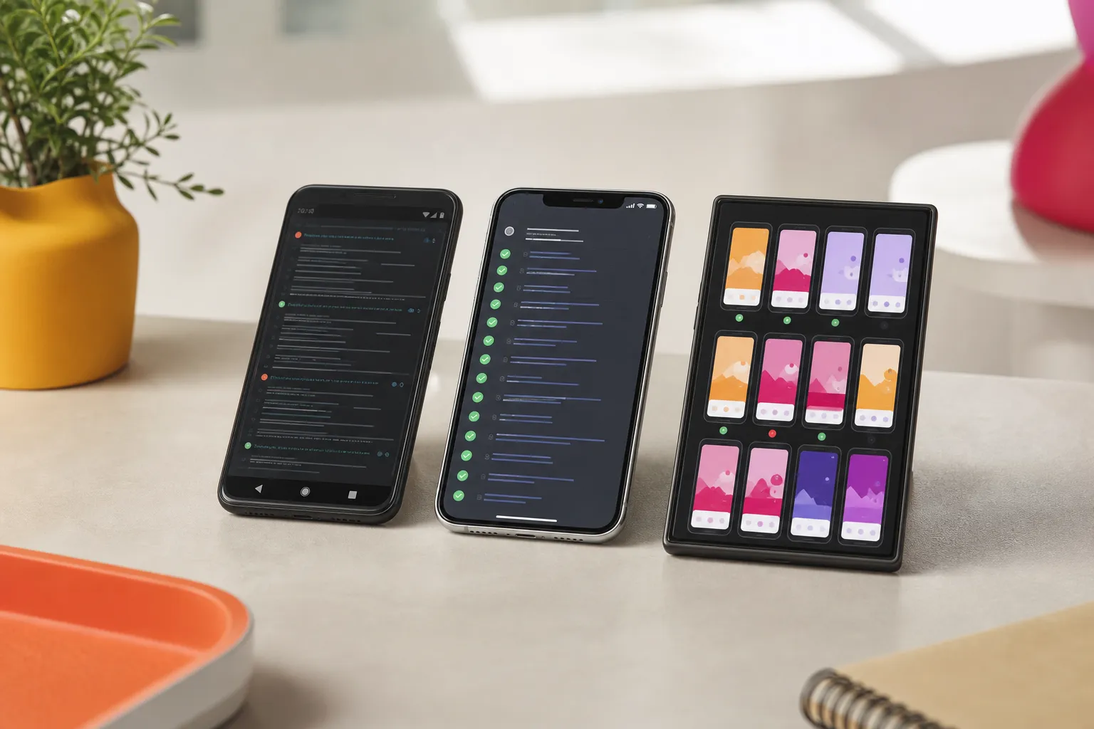 Clear, specific comparison of Appium, Detox, and Espresso across setup, stability, speed, coverage, and upkeep, plus when an AI mobile testing tool fits.
